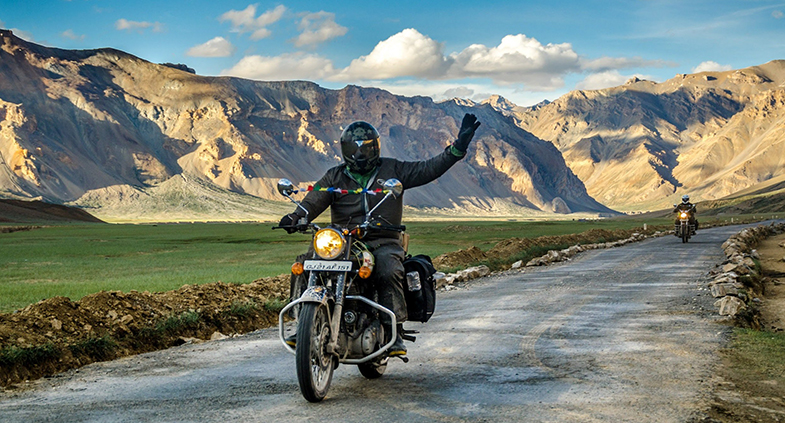 bike in leh banbanjara