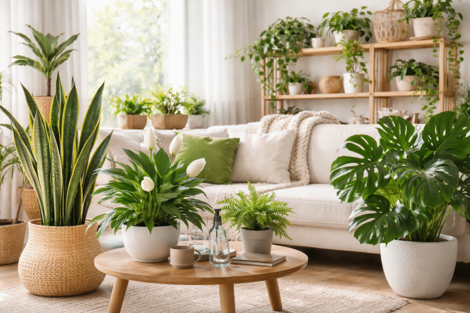 Best Indoor plants for a greener and healthier home in 2026 what plants are recommended by nasa for air purification a complete guide 960x640